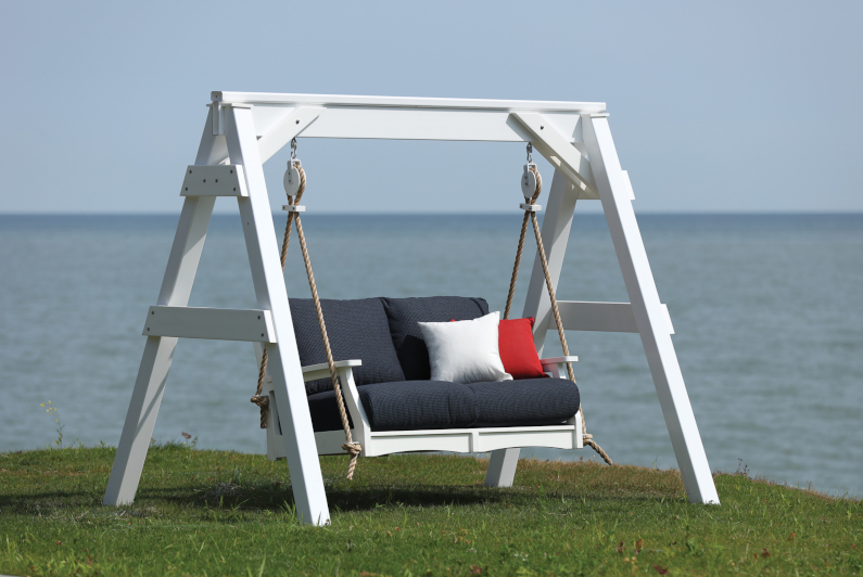 Vinyl Swing A-Frame by Berlin Gardens