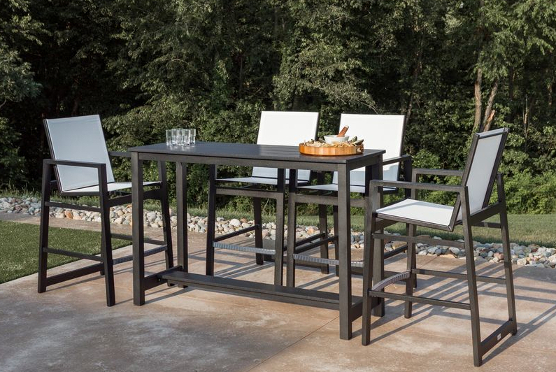 Balcony Poly Top - Aluminum Base Tables by Berlin Gardens