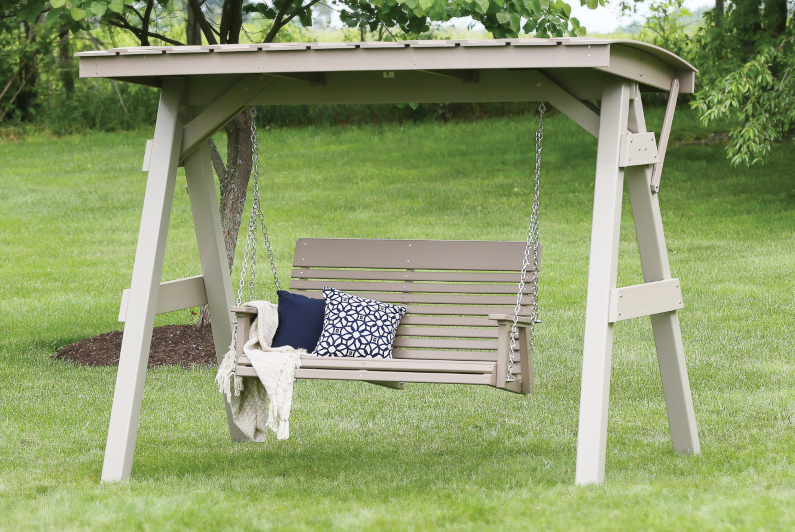 Casual-Back Poly Swings by Berlin Gardens