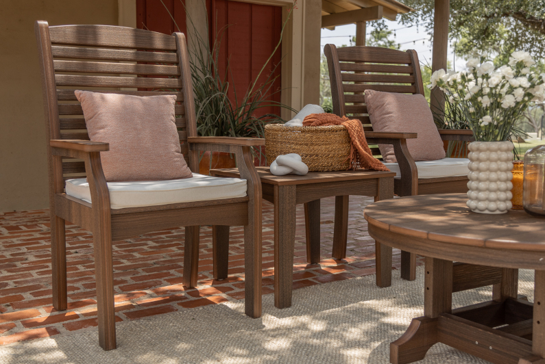 Classic Terrace Dining Chairs by Berlin Gardens