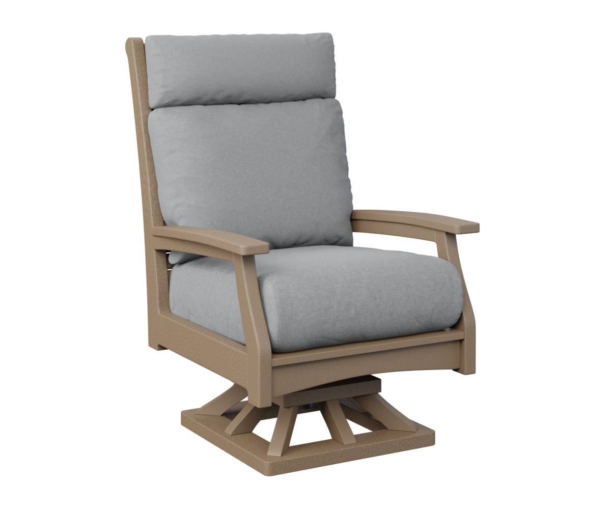Classic Terrace High Back Swivel Rocker By Berlin Gardens