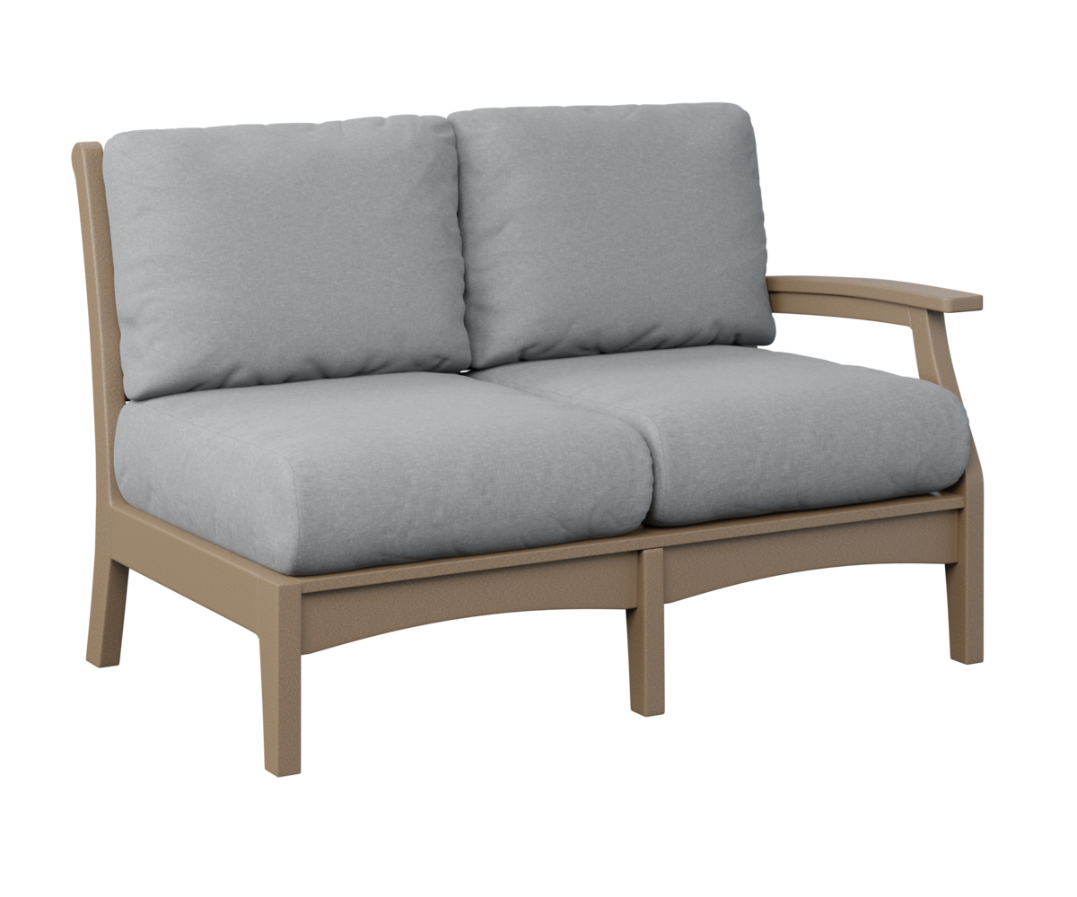 Classic Terrace Left Arm Sectional Loveseat By Berlin Gardens