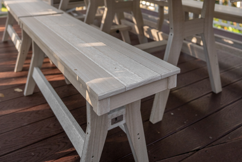 Harbor Dining Benches by Berlin Gardens