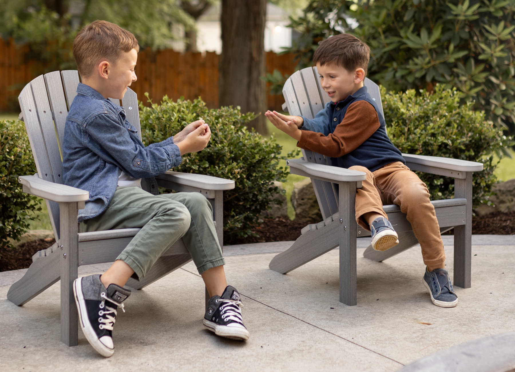 Kids Comfo-Back Adirondack Chairs by Berlin Gardens