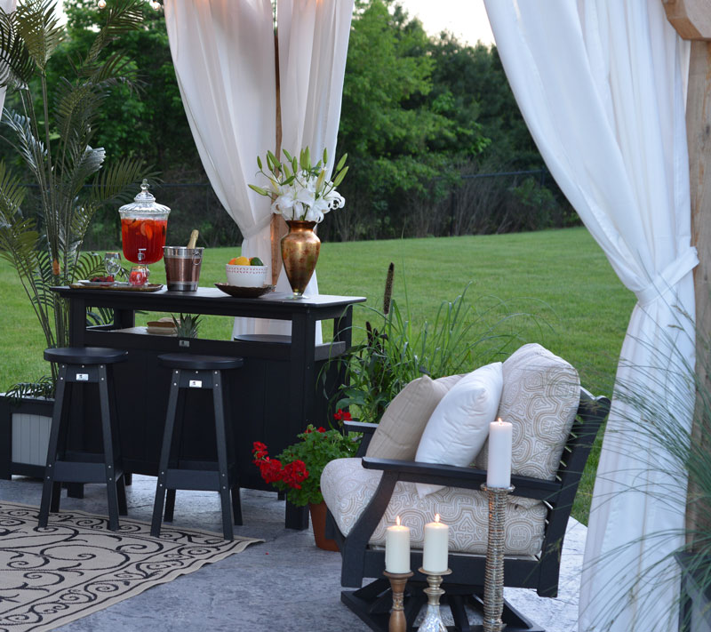 Outdoor Bar Ohio Hardwood & Upholstered Furniture