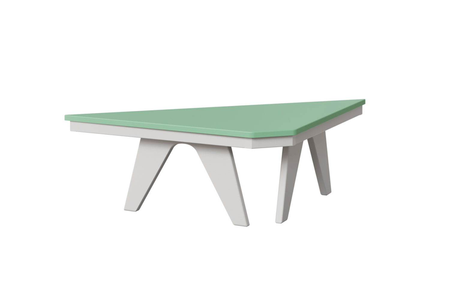 Top in MGP Mint and Base & Legs in MGP White