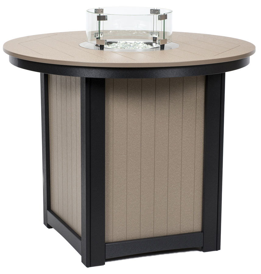 Donoma Poly-Top Counter Height Fire Table