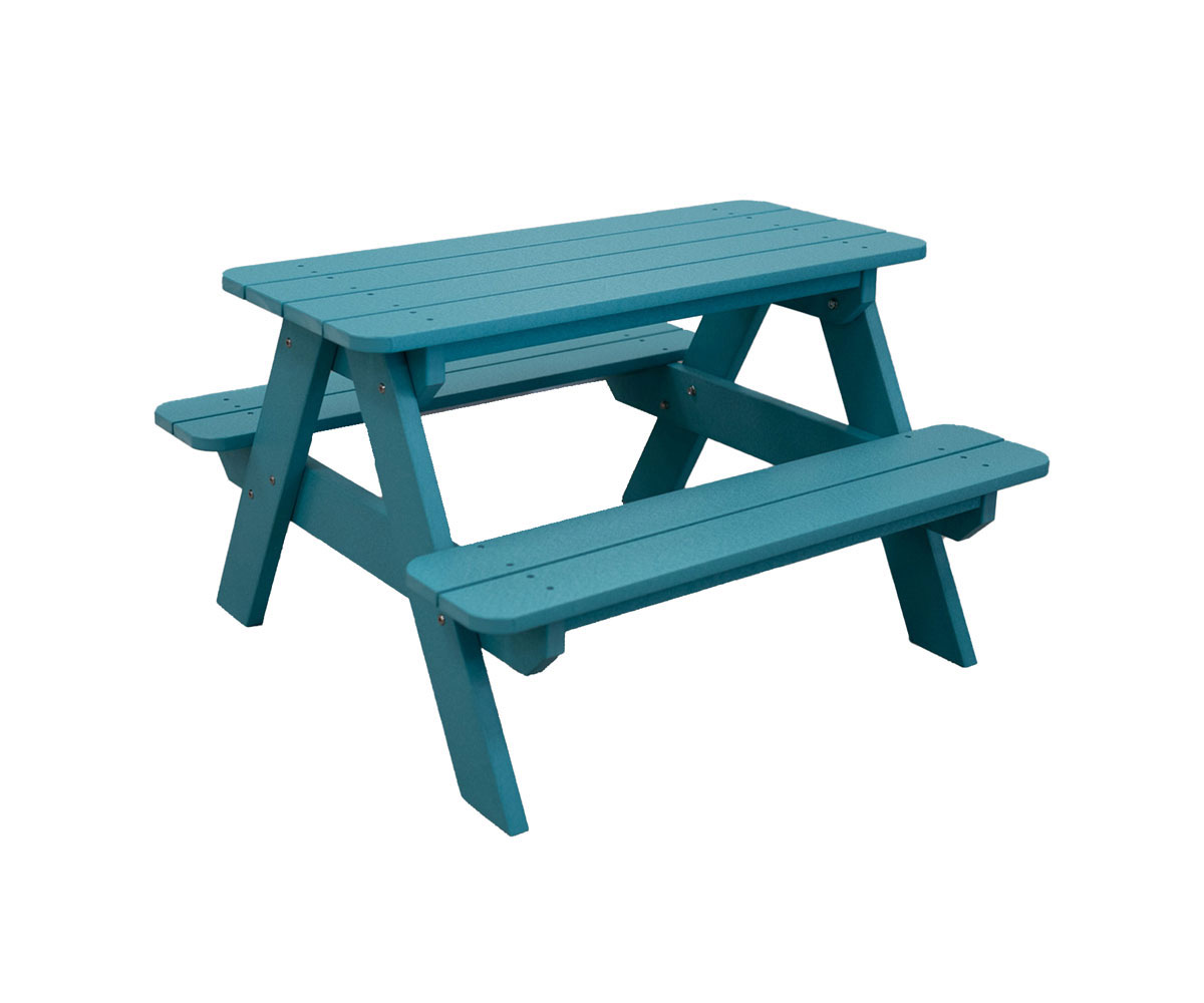 Kids Regtangular Picnic Table