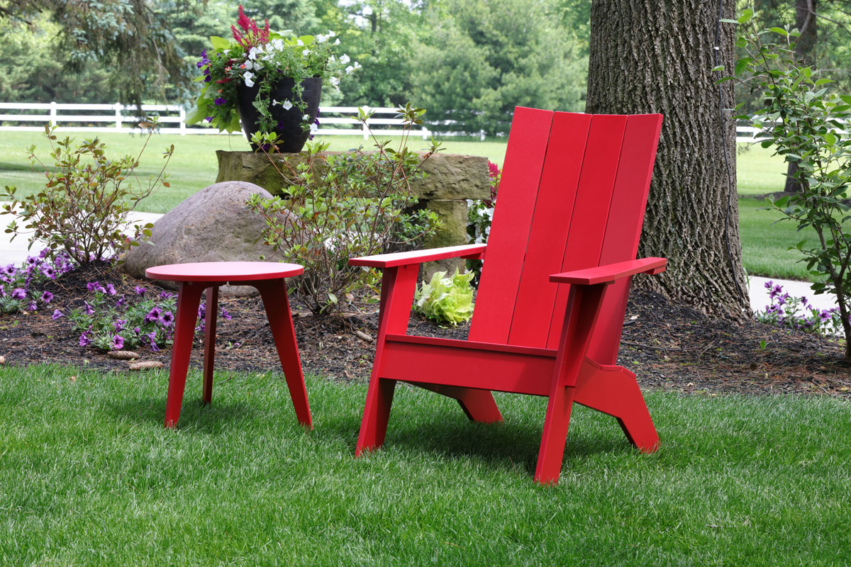 Nordic Adirondack in Red