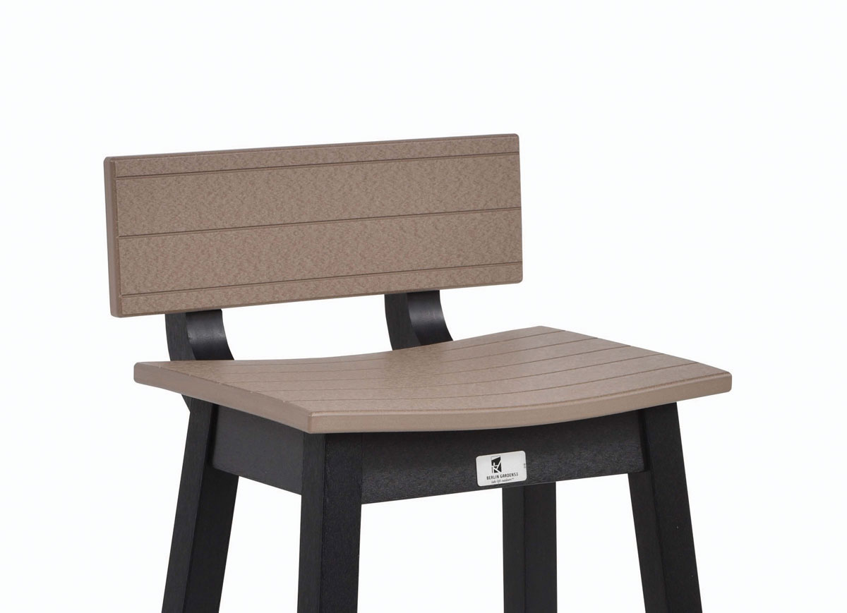 Outdoor Saddle Stool Back Kit