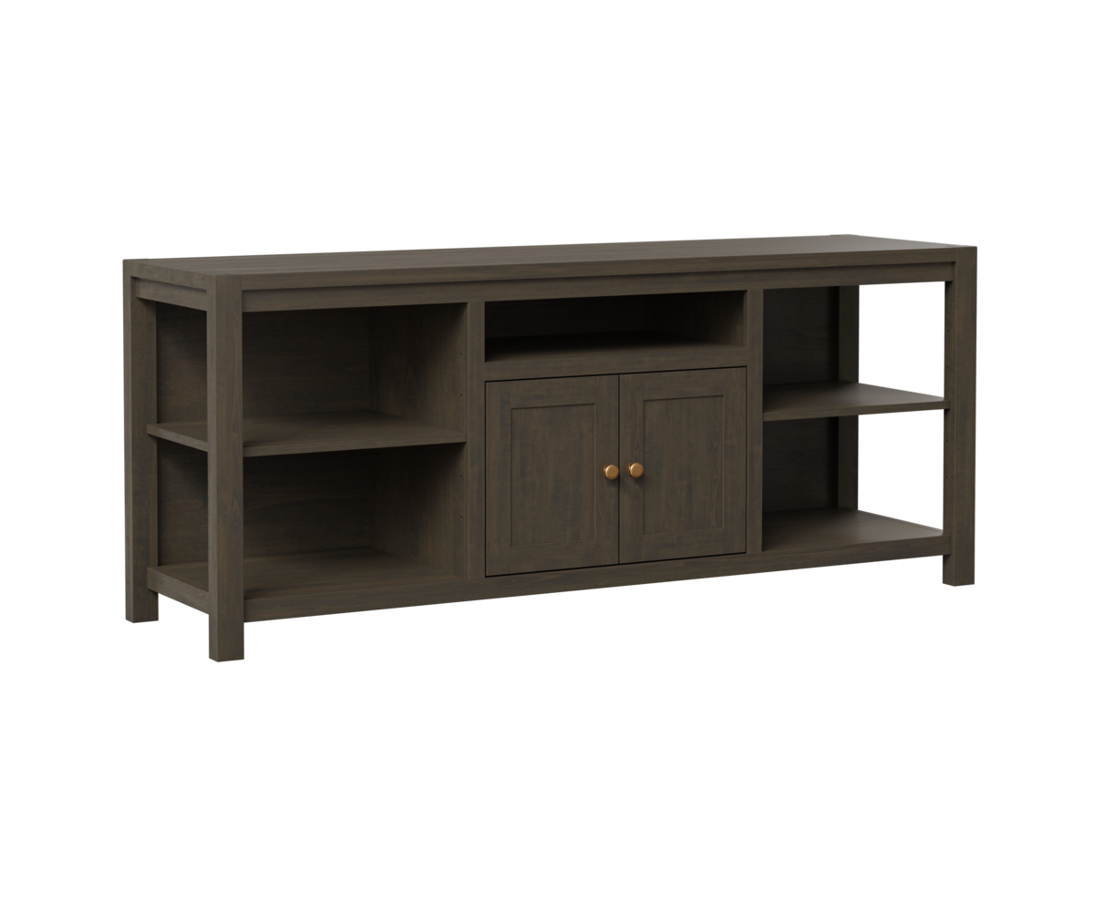 Brantbury 72" TV Stand with Wood Doors