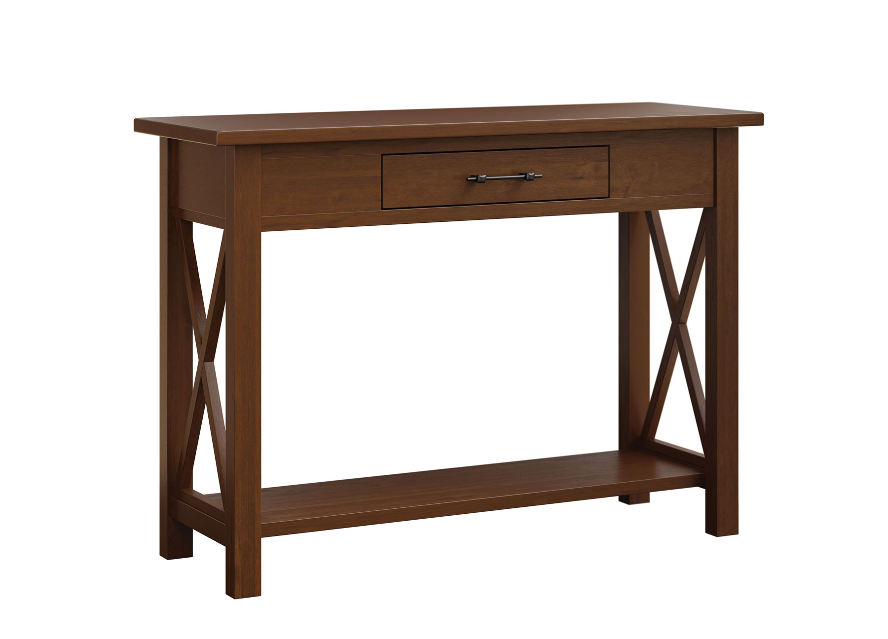Codeena X Slat Sofa Table