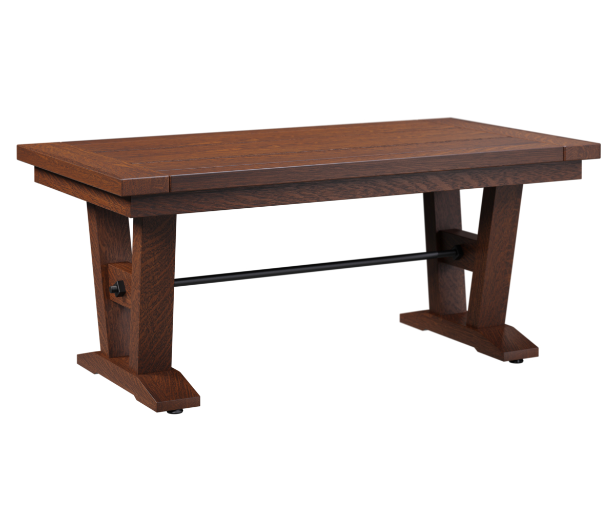 Krofton Coffee Table in Quartersawn White Oak with Asbury Finish