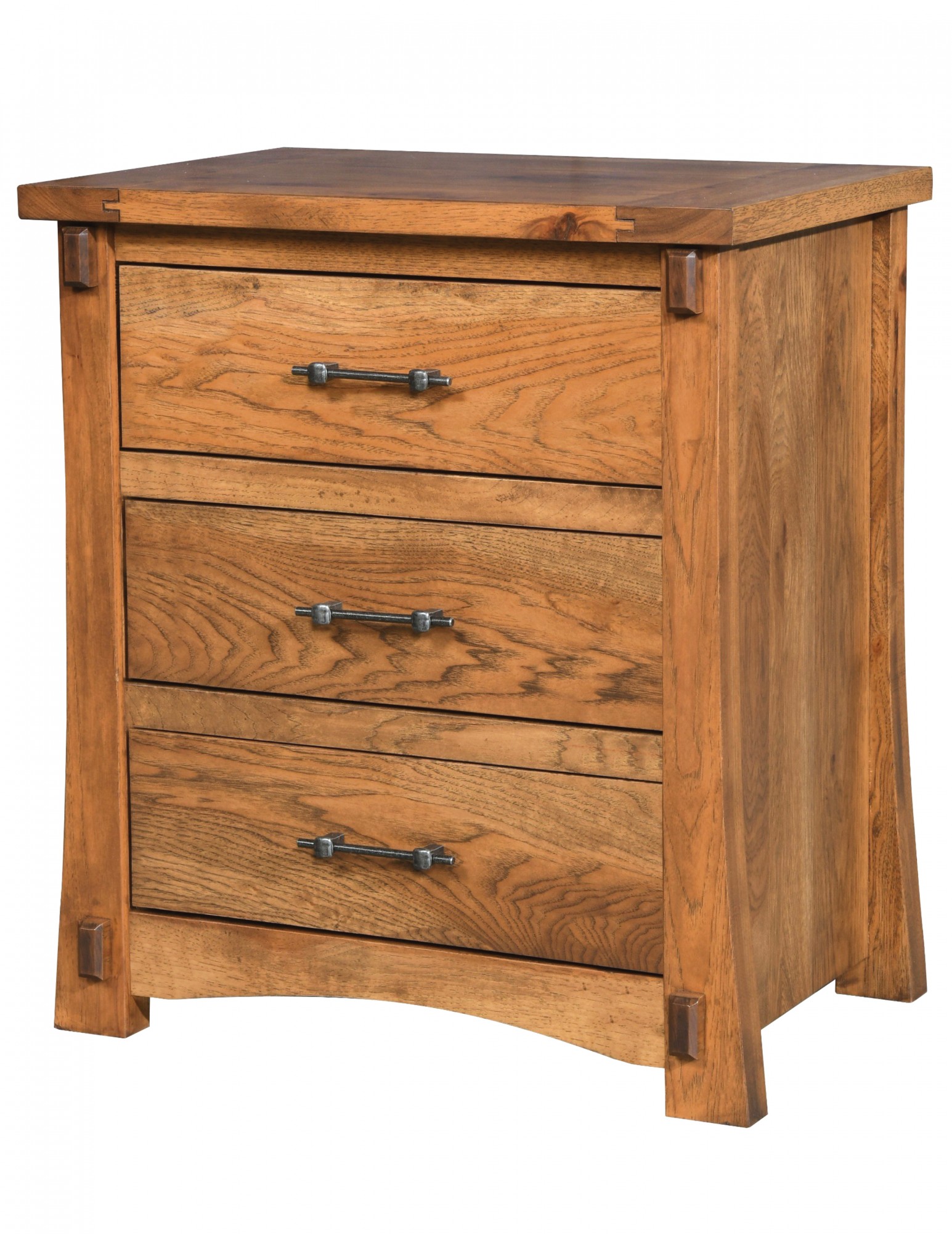 Jack & Jill 3 Drawer Nightstand