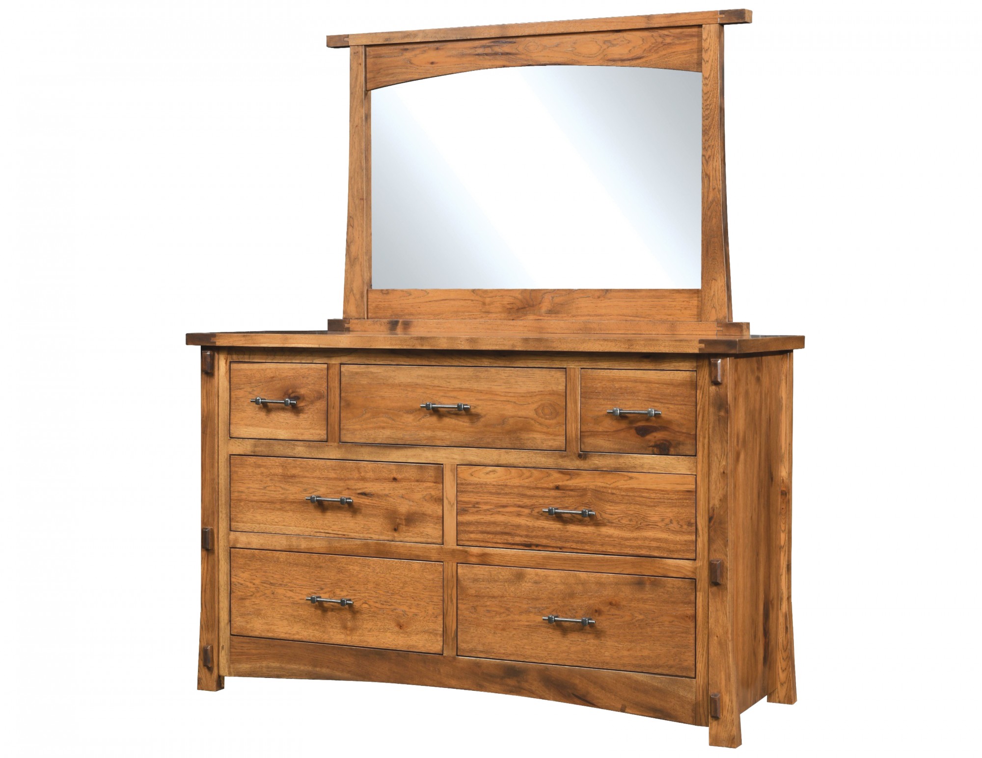 Jack & Jill 7 Drawer Dresser and Mirror