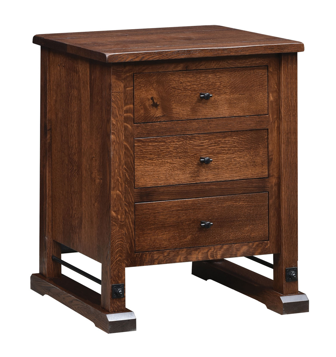 Carla Elizabeth 3 Drawer Nightstand