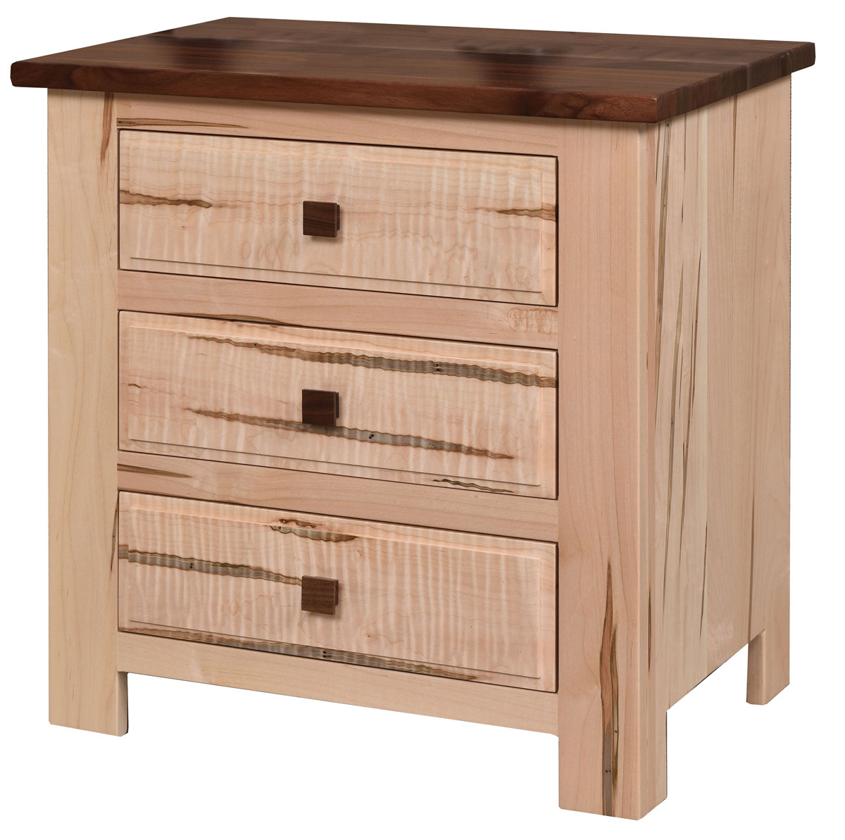 Kanata 3 Drawer Nightstand