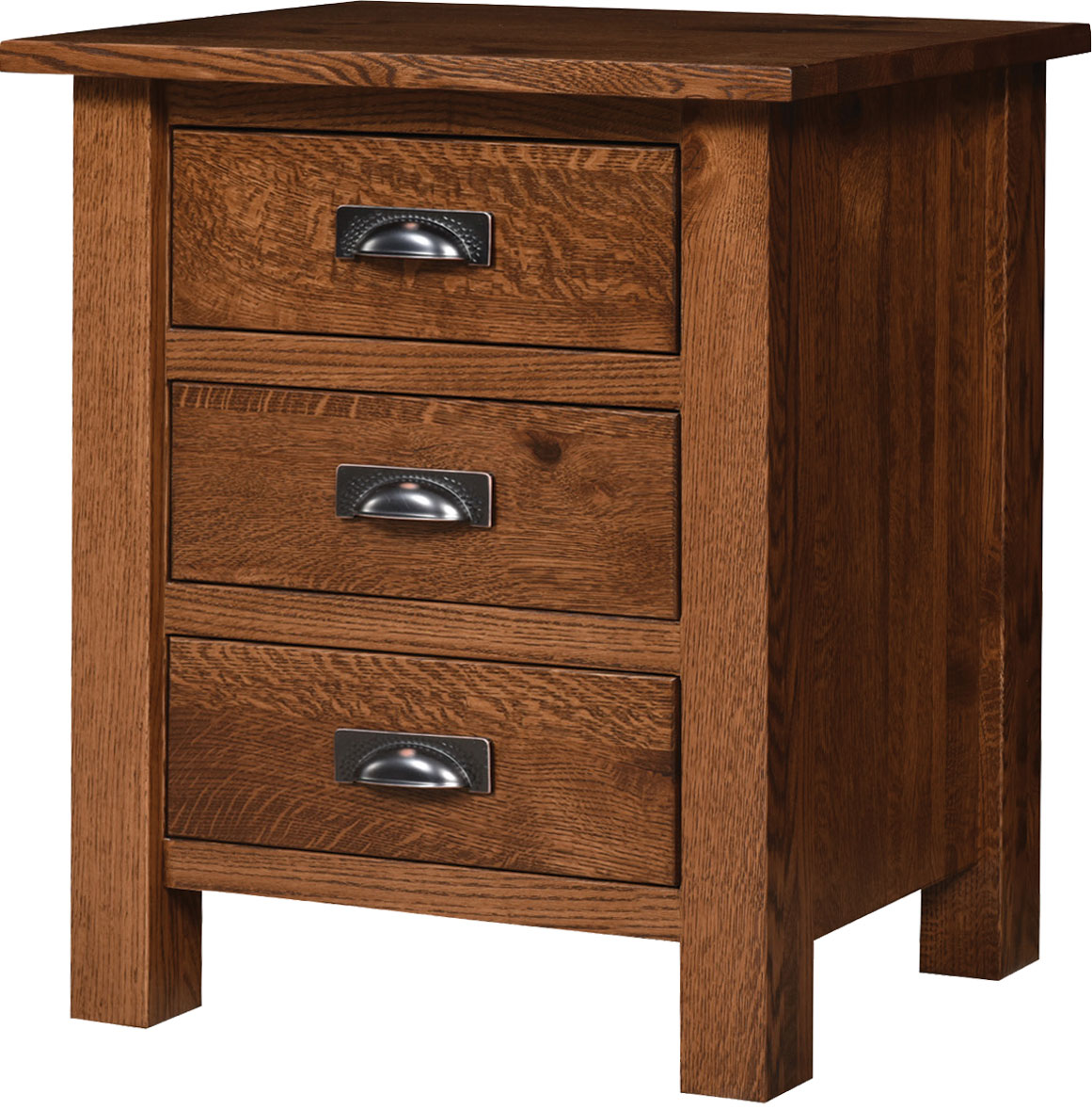 Koehler Creek 3 Drawer Nightstand