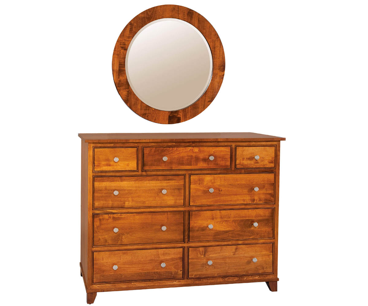 Hyland Park Mule Dresser with 36" Round Mirror (sold separately)