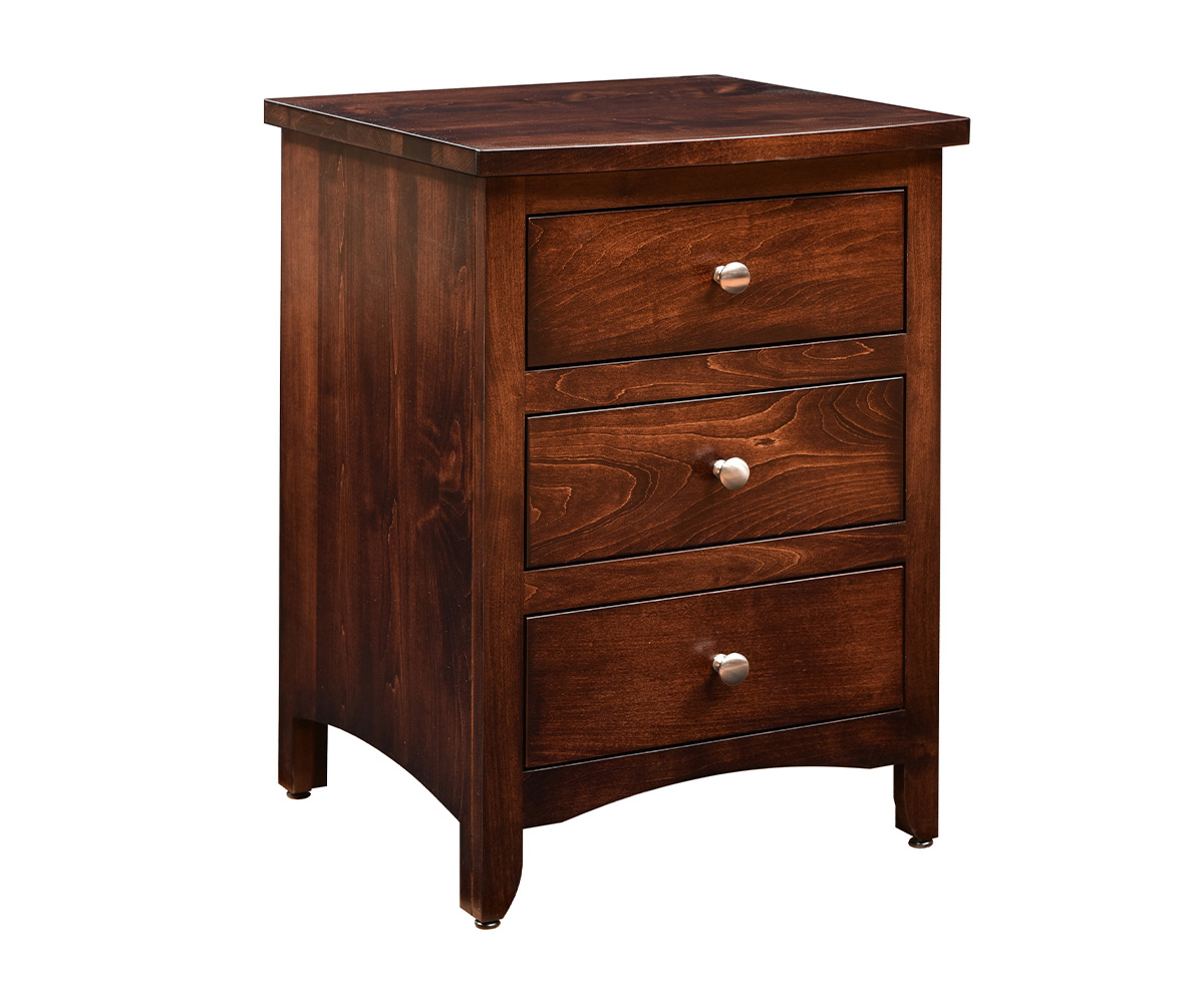 Roxbury 3-Drawer Nightstand
