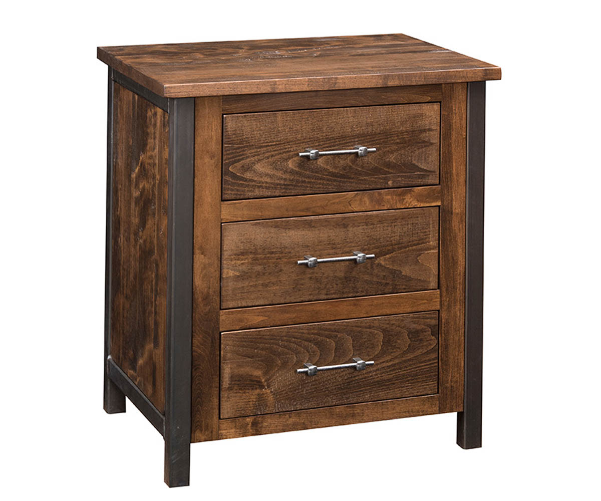 Structura II 3-Drawer Night Stand
