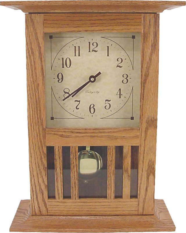 Mission Mantle Clock