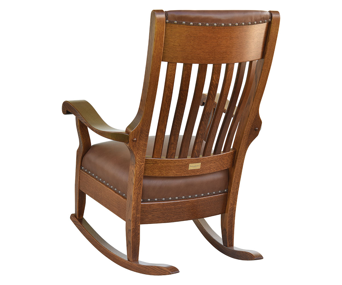 Grandmas Rocker Wide Version Back View