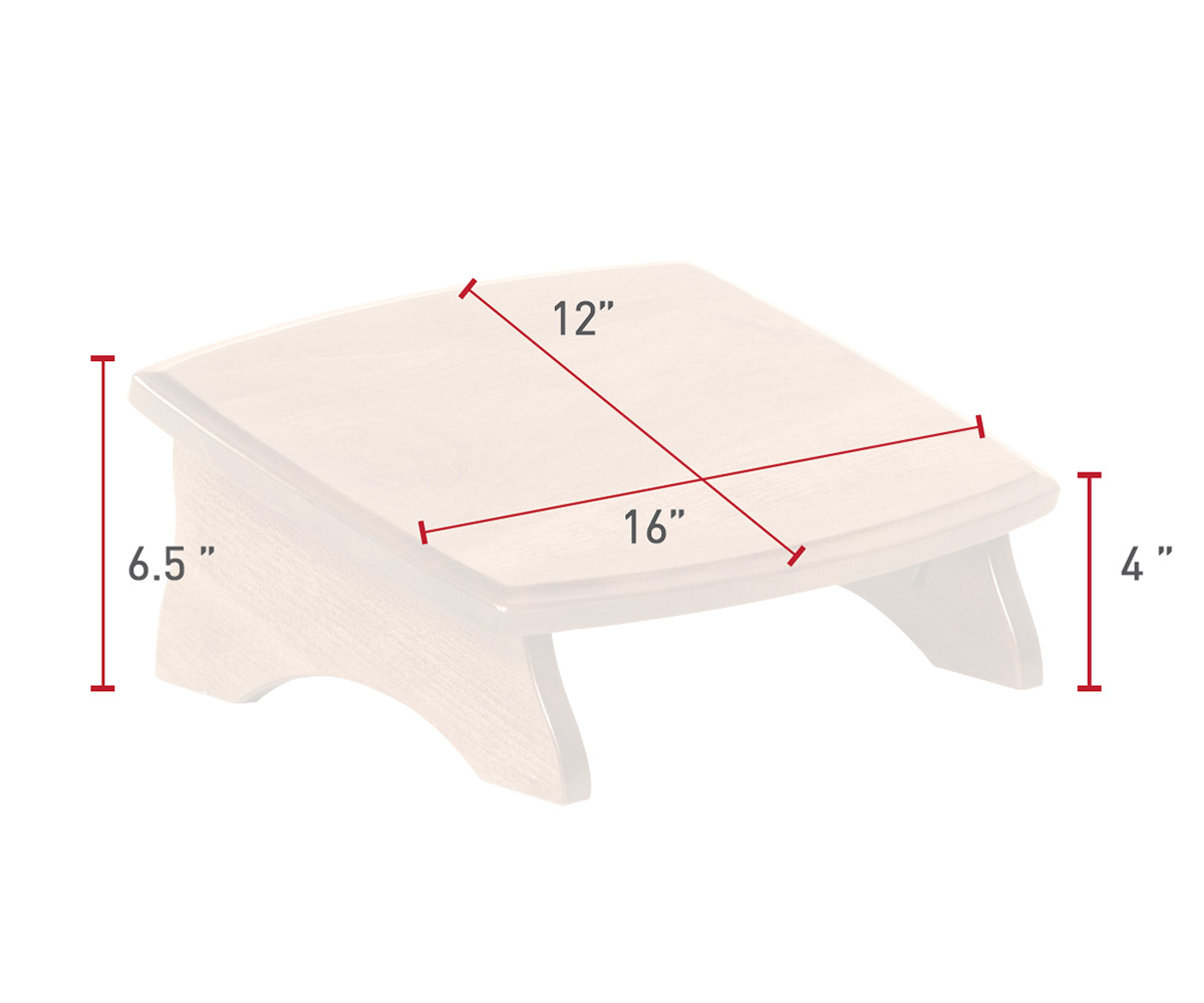 Little Tod Footstool Dimensions