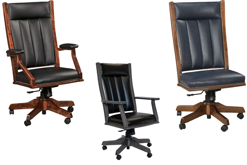 Mission Office Desk Seating