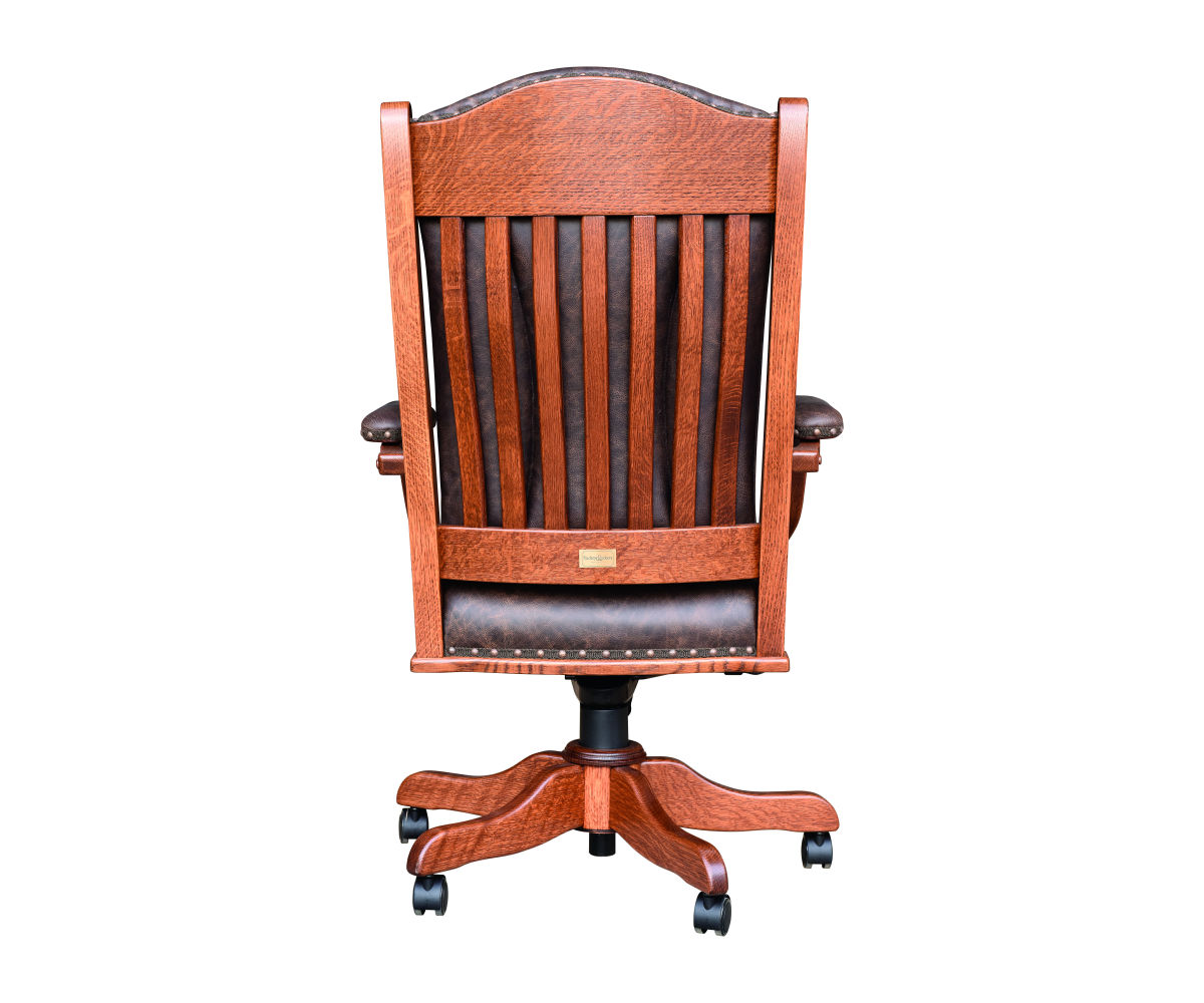 Desk Arm Chair back View