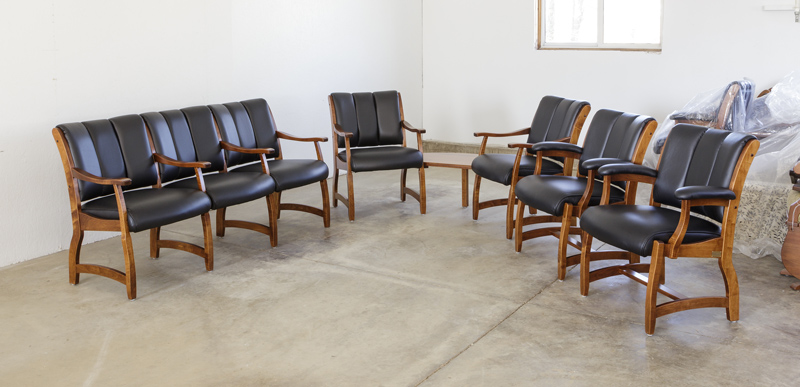 Edelweiss Client Chairs in Leather