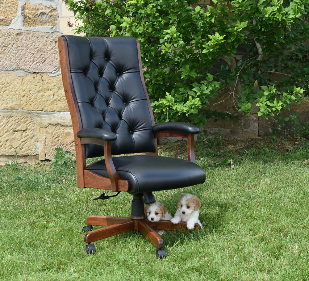 Clark Executive Tufted Chair 