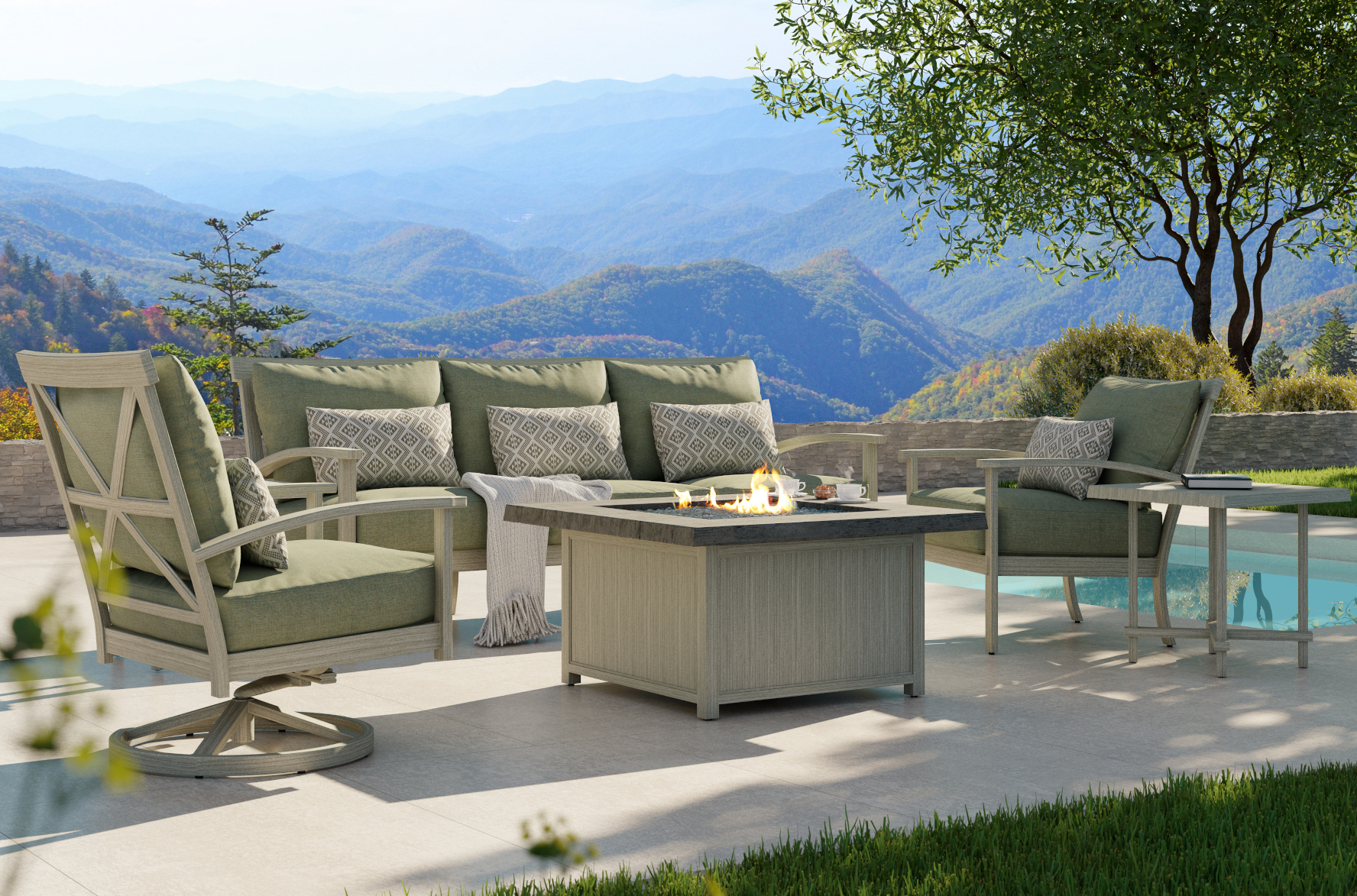 Biltmore Antler Hill Cushion Collection by Castelle