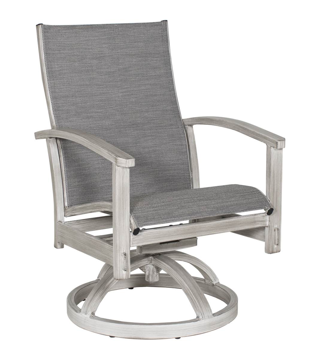 Castelle Antler Hill Sling Swivel Chair