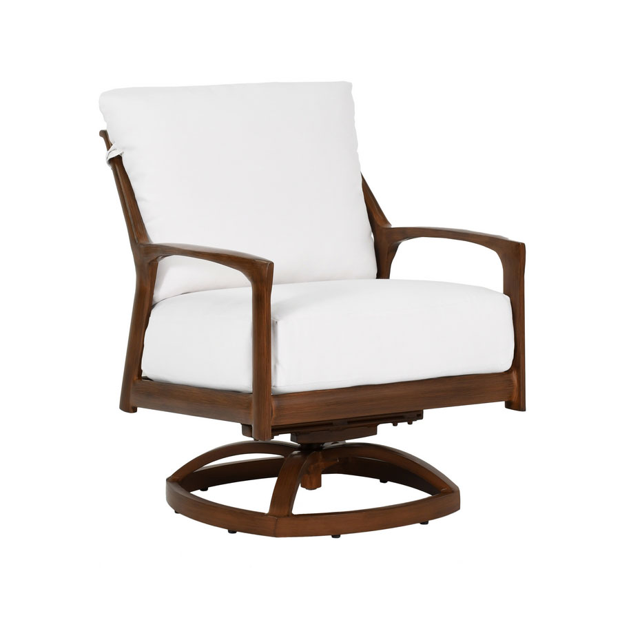 Castelle Berkeley Cushioned Lounge Swivel Chair