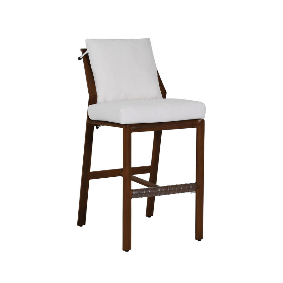 Castelle Berkeley Cushioned Armless Bar Stool 