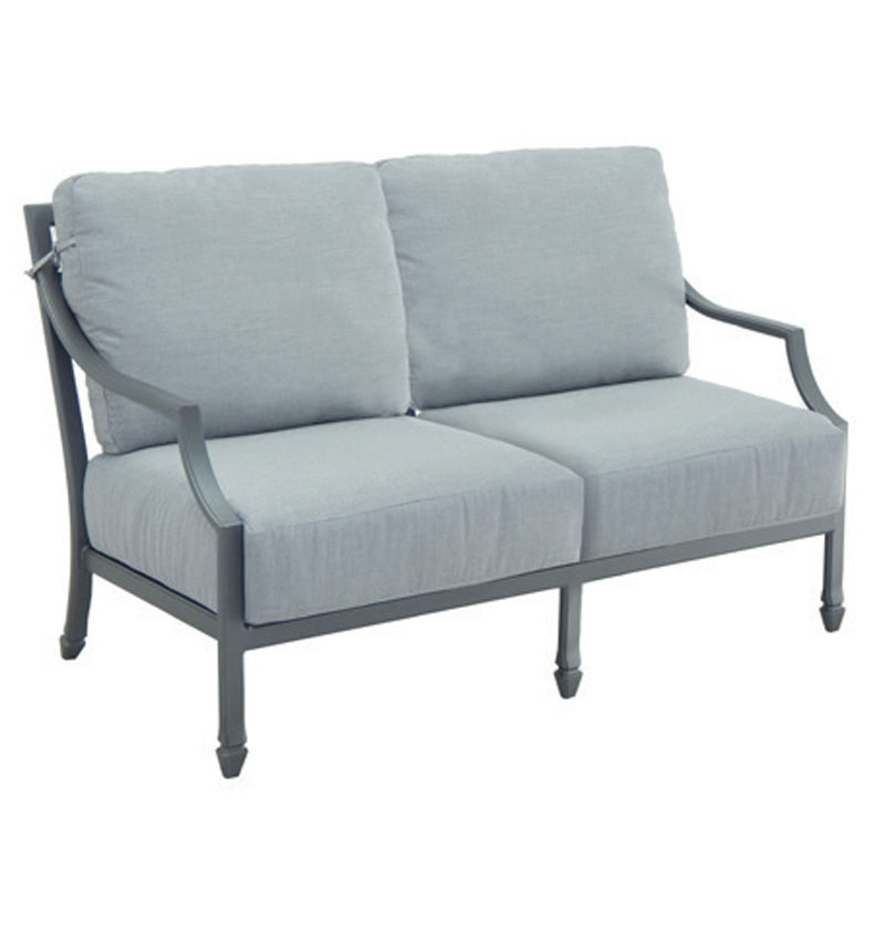 Castelle Lancaster Cushioned Loveseat