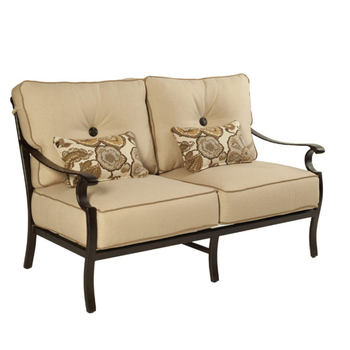 Castelle Monterey Cushioned Loveseat