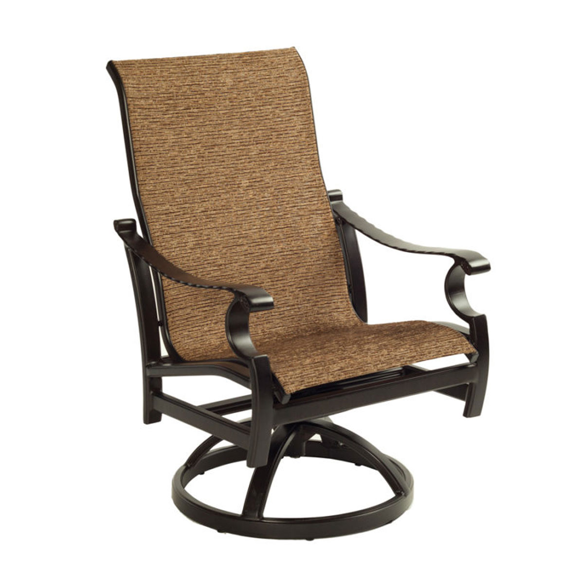 Castelle Monterey Sling Lounge Swivel Rocker