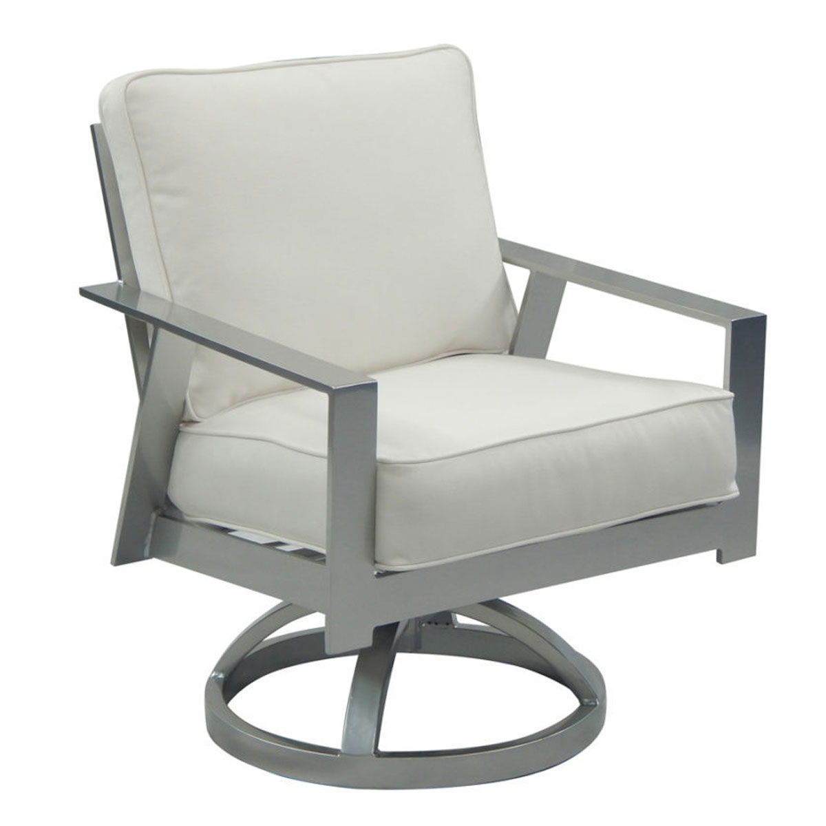 Castelle Trento Cushioned Dining Swivel Rocker