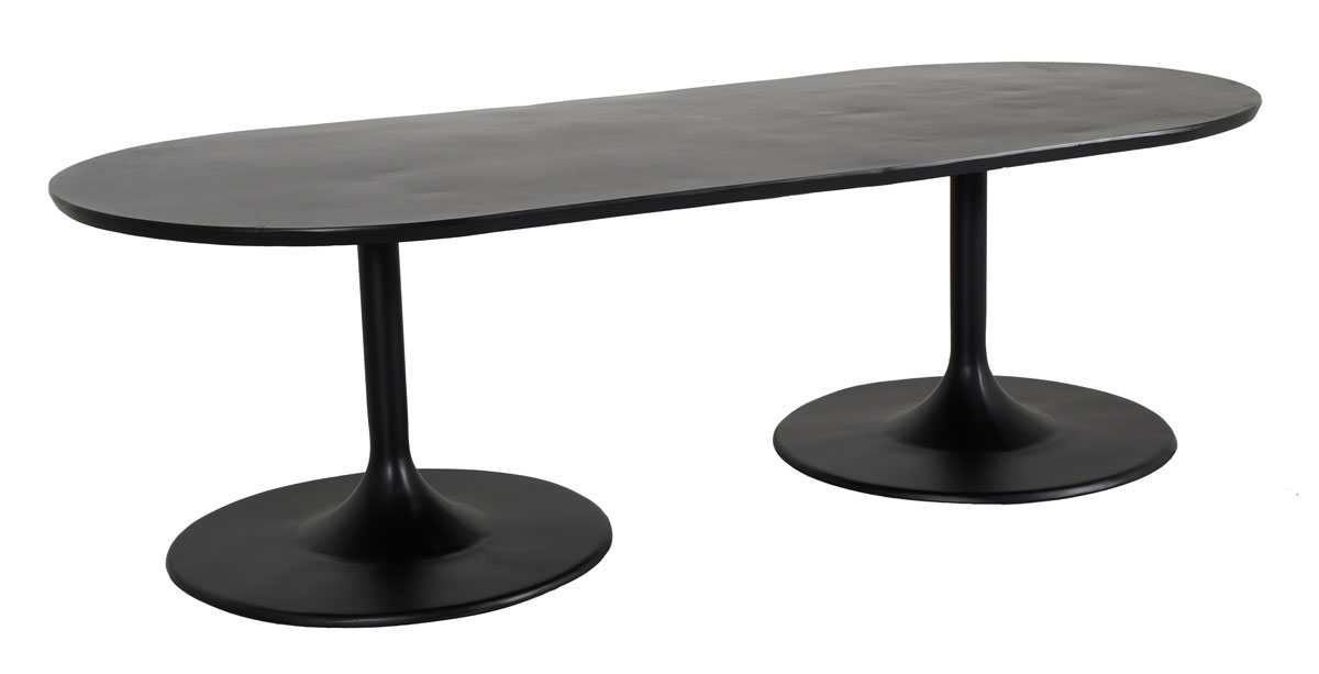 Castelle Tulip 108 inch Oval Dining Table