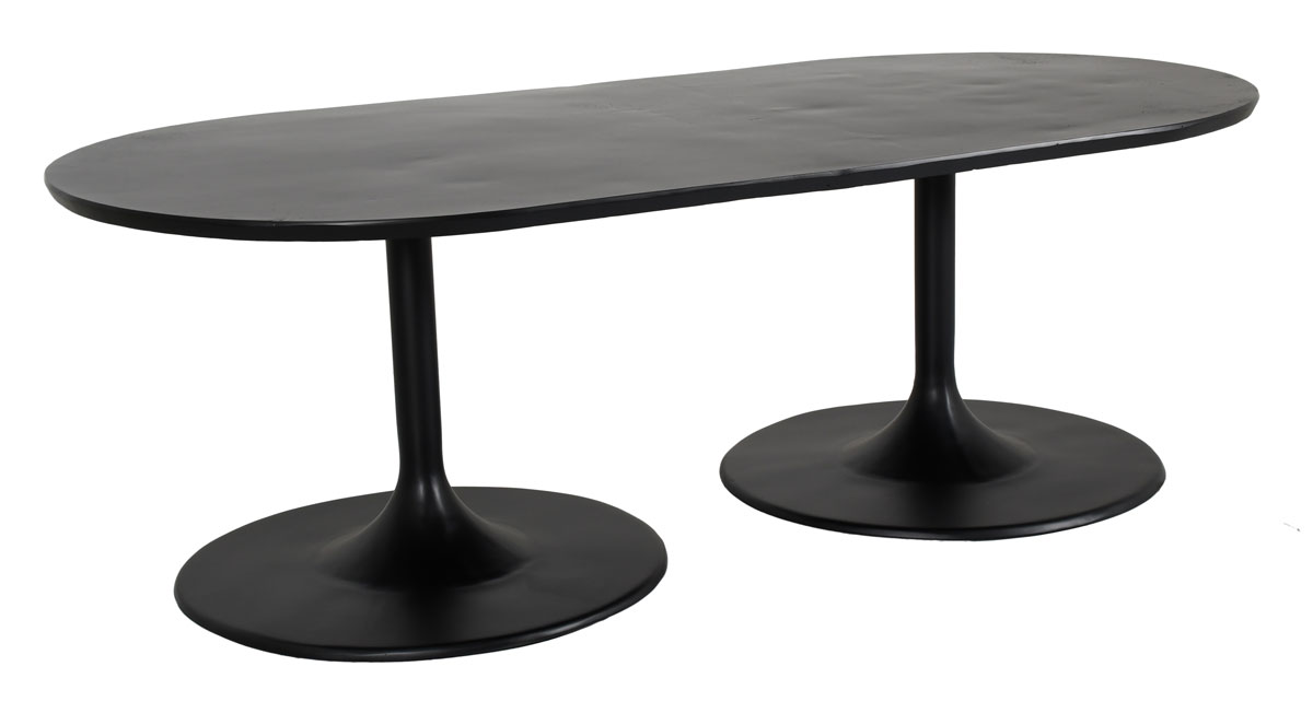Castelle Tulip 84 inch Oval Dining Table