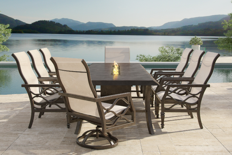 Villa Bianca Dining Collection by Castelle Furniture
