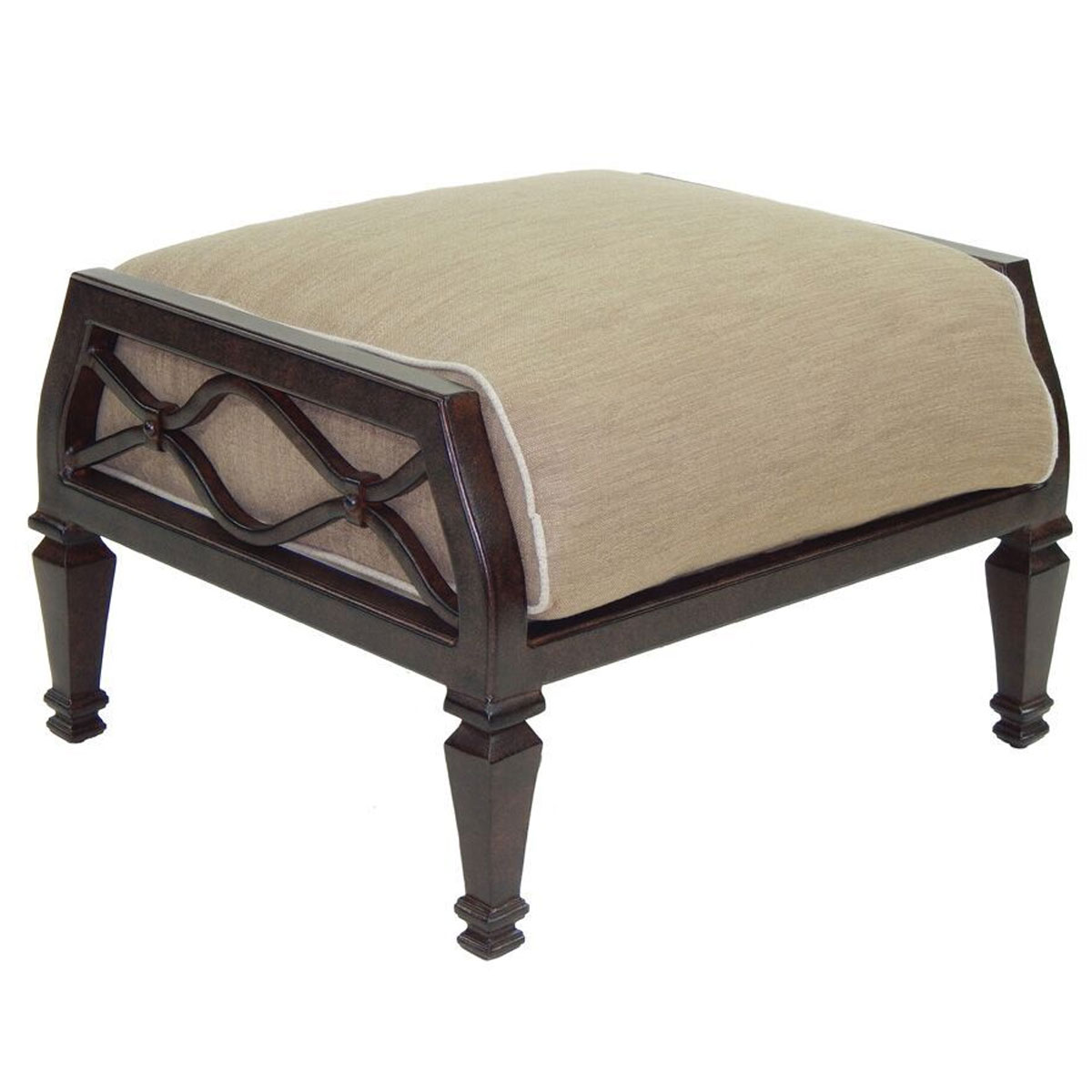 Castelle Villa Bianca Cushioned Ottoman