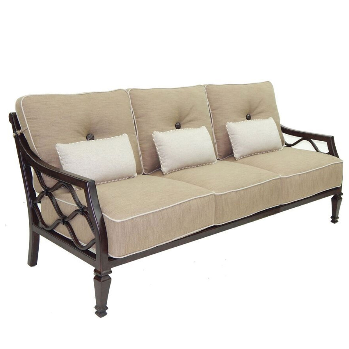 Castelle Villa Bianca Cushioned Sofa