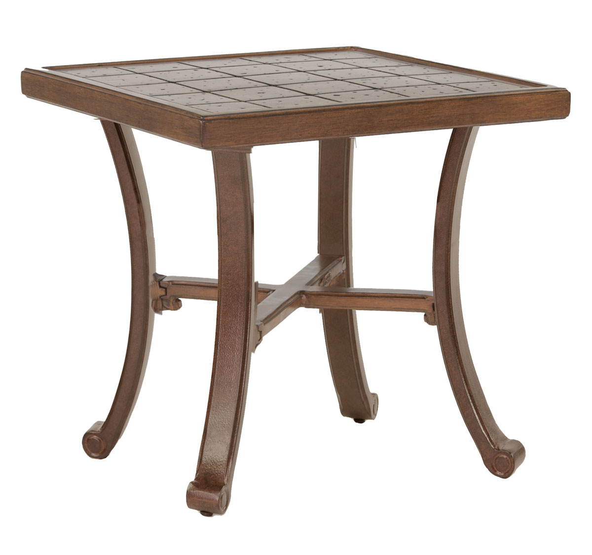 Vintage 20" Square Side Table