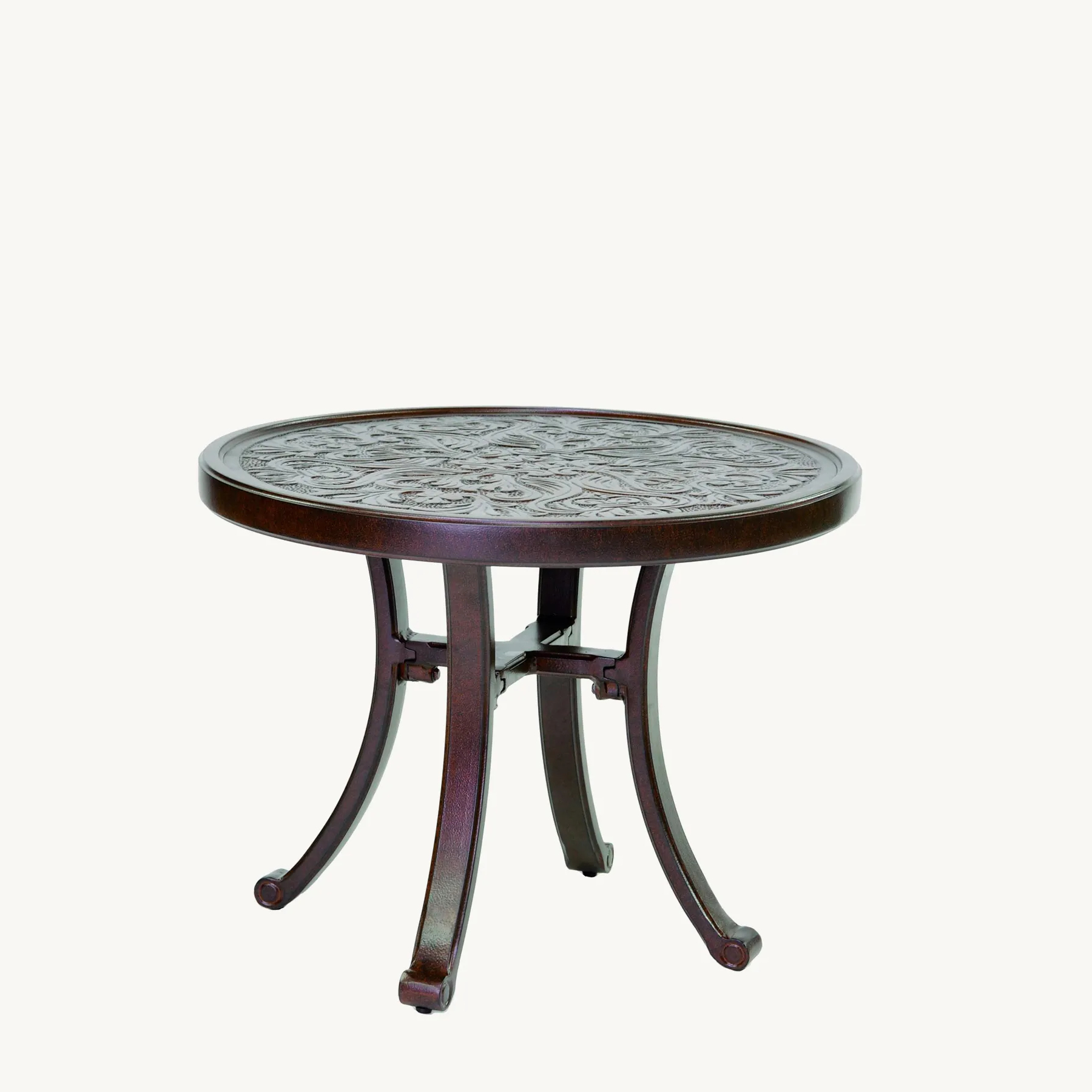 Vintage 24" Round Occasional Table