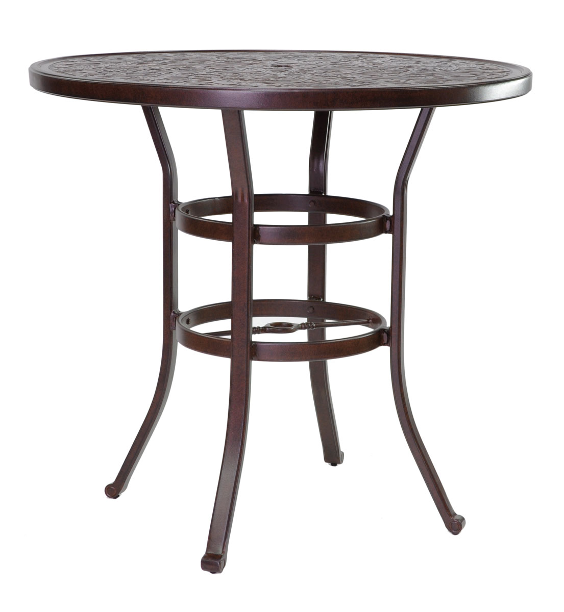 Castelle Vintage 42 inch Round Bar Height Table