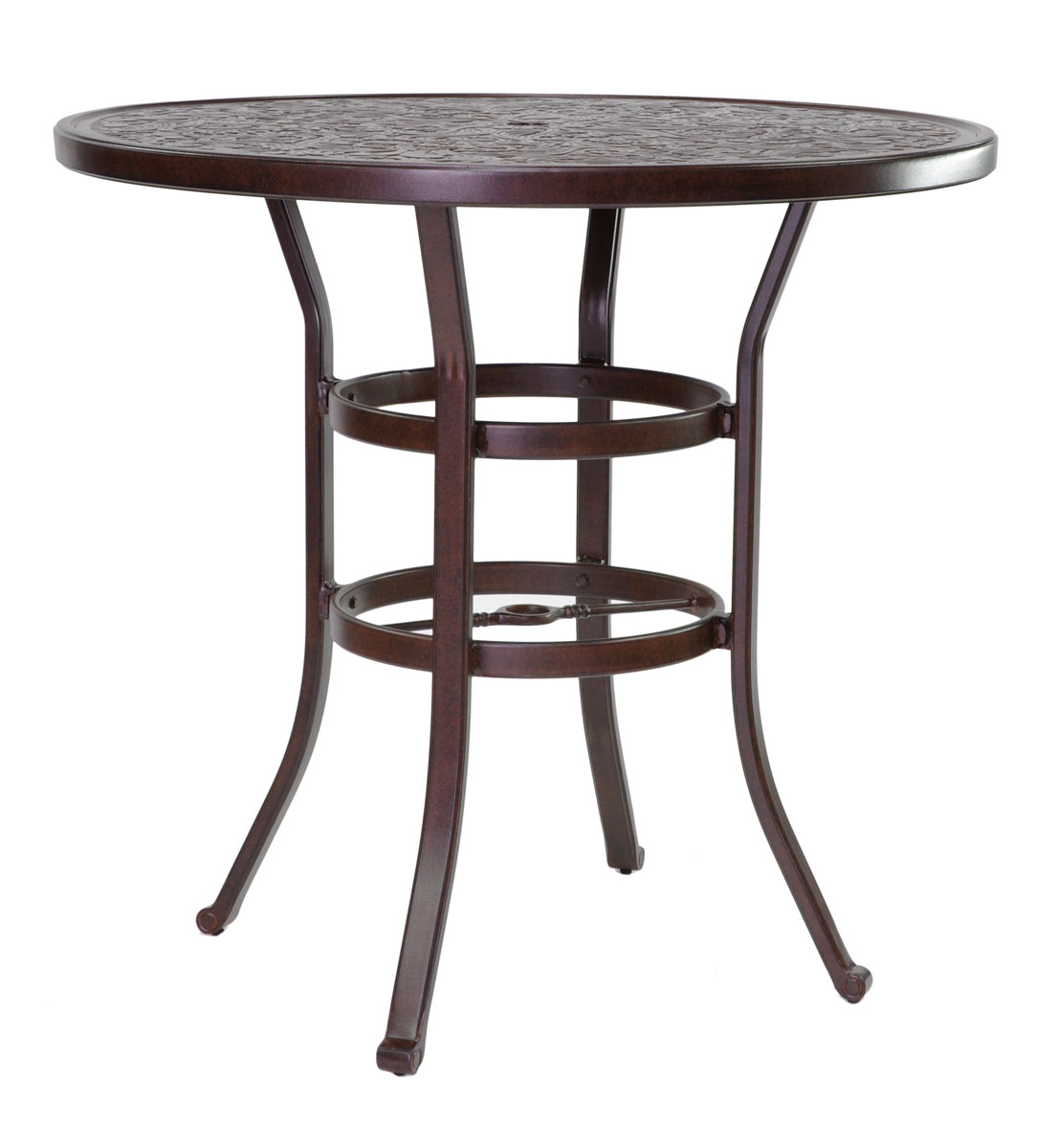 Vintage 42" Round Bar Height Table
