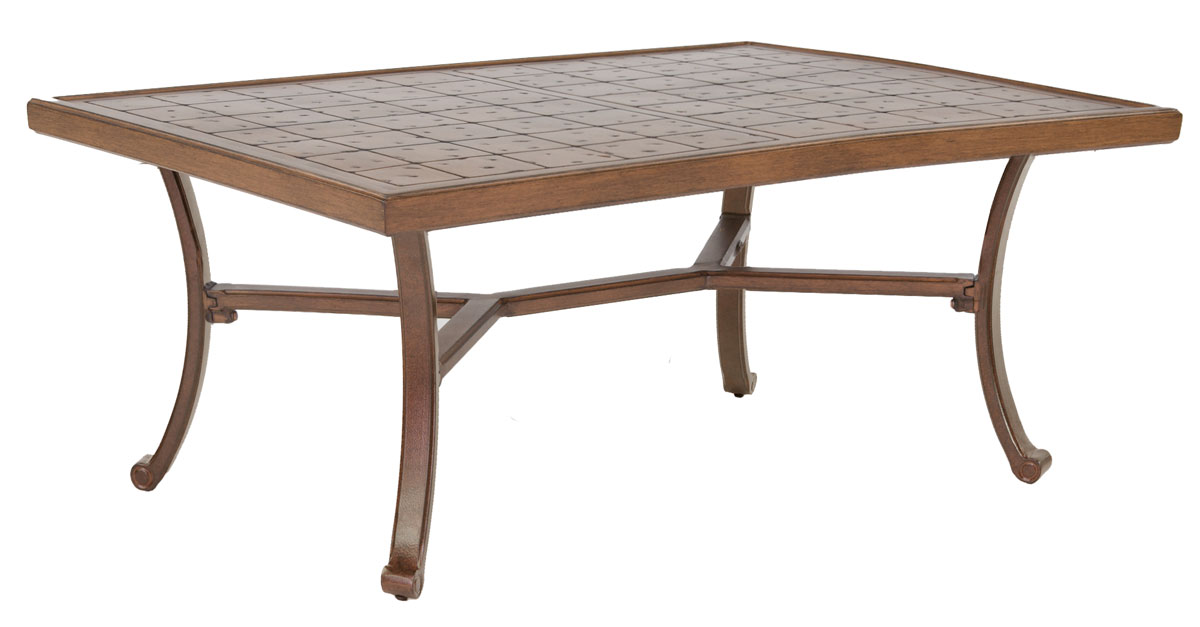 Castelle Vintage Small Rectangular Coffee Table